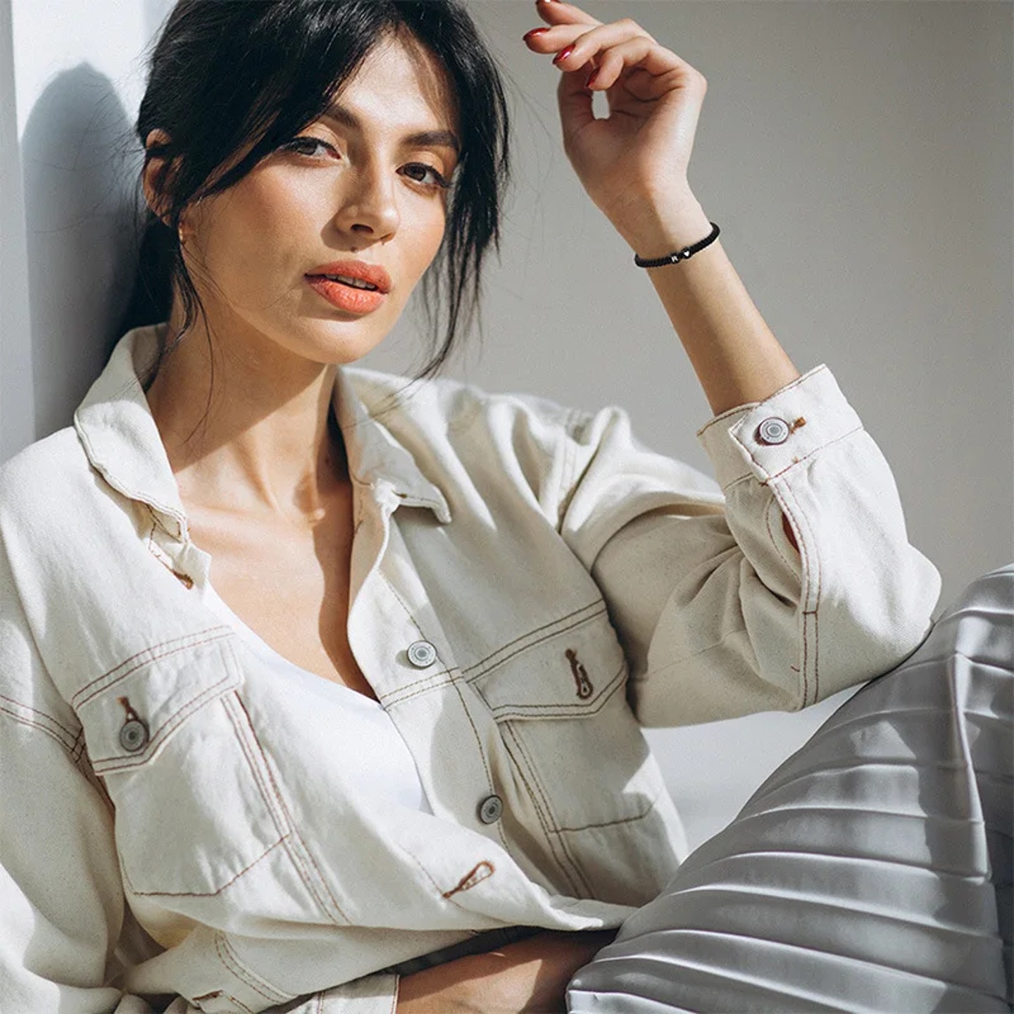 26 Letters Initial Heart Bracelets Handmade Adjustable A-Z