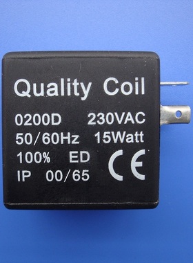 通用型电磁阀0200D线圈0200内孔13mm脉冲阀老阀电子排水阀适用