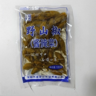 须弥山小菜野山椒酸甜泡菜香辣东北泡椒野山椒咸菜100g小包装