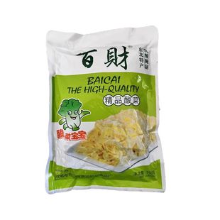 包邮 正宗百财酸菜丝750克东北腌制大白菜泡菜农家特产酸菜馅 拍5