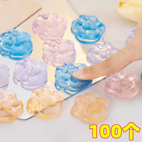 网红同款微商活动解压猫爪小礼品