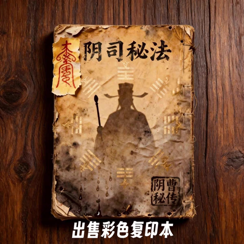 绝版古籍《阴司秘f》出售彩色复印本字帖练字板书法字帖