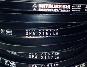三之星MITSUBOSHI风机皮带窄V带SPA2132LW,SPA2157LW,SPA2160LW