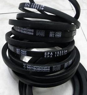 三之星MITSUBOSHI风机皮带窄V带SPA1500LW,SPA1507LW,SPA1532LW