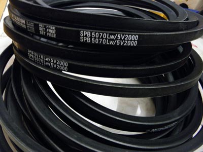 三之星MITSUBOSHI三角带空调机皮带SPB5070LW/5V2000,SPB5300LW