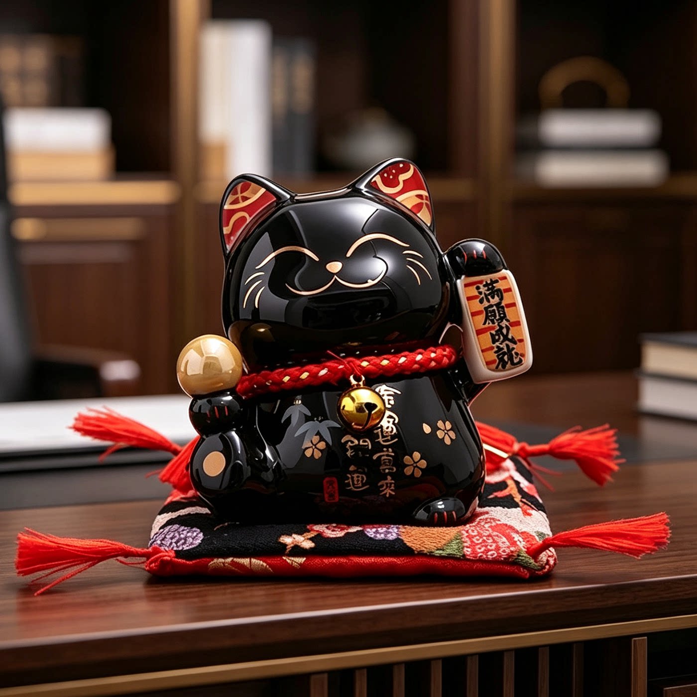 金石工坊迷你小号创意可爱招财猫