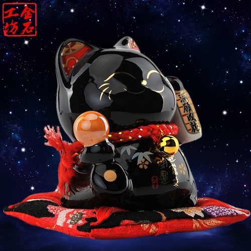 金石工坊迷你小号创意可爱招财猫