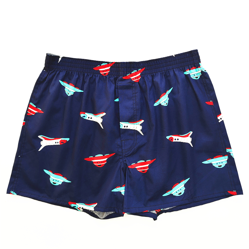 男阿罗平角宽松内裤潮大码透气