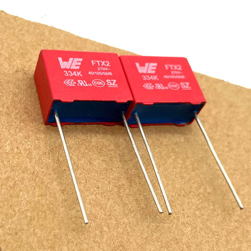 德国 伍尔特 WE 音频薄膜电容 275v 0.33uf 330nf 334 红袍 FTX2