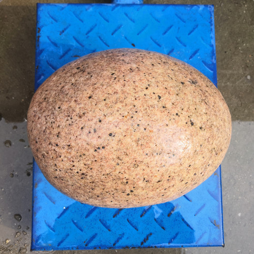 大圆鹅卵石风水摆件天然石