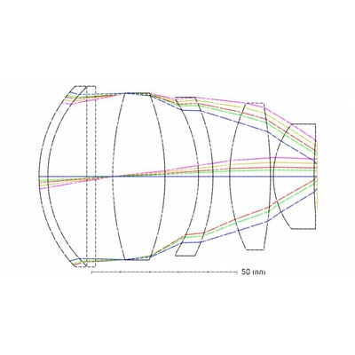 红外导引头四象限探测器光学系统设计 红外 zemax镜头设计