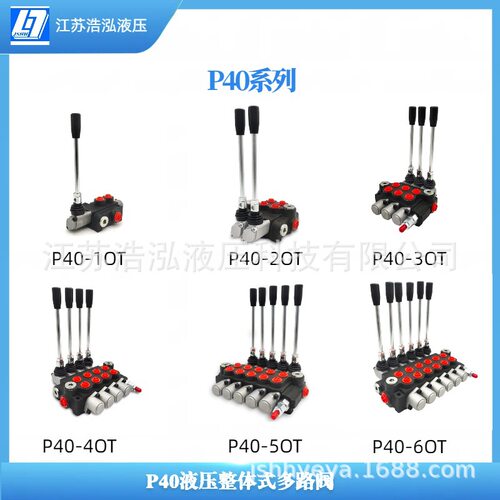 P40 Hydraulic Manual Monoblock Directional Control Valves