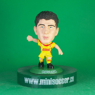 杰拉德 利物浦2002-2016赛季客场 Soccerstarz订制球星公仔