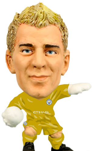 曼城球星公仔 乔.哈特 SoccerStarz 足球人偶模型