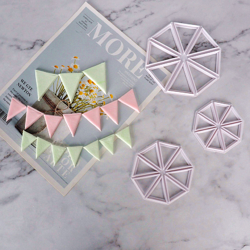 三角形翻糖塑料切模烘焙工具蛋糕