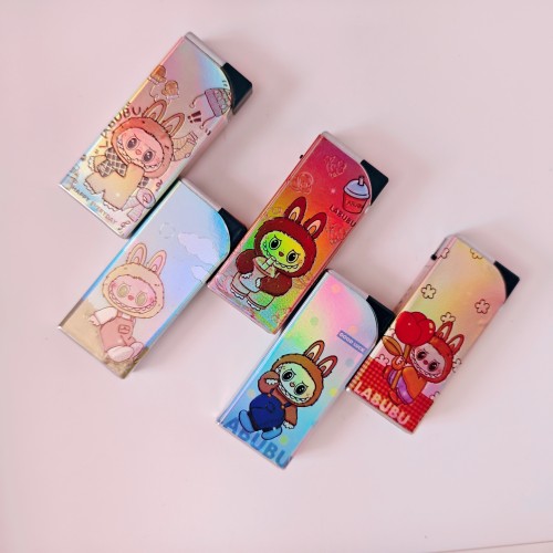 新款拉布布防风打火机充气加厚耐用防爆直冲高档高端网红
