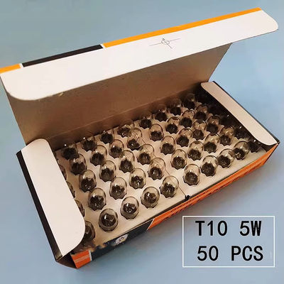 汽车示宽灯T10W5W小灯叶子板转向灯顶灯牌照灯12V24V阅读灯小插泡