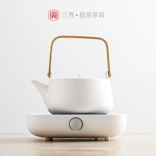 煮水壶陶壶耐热玻璃壶烧水壶 简二代电陶炉茶炉电热炉煮茶器