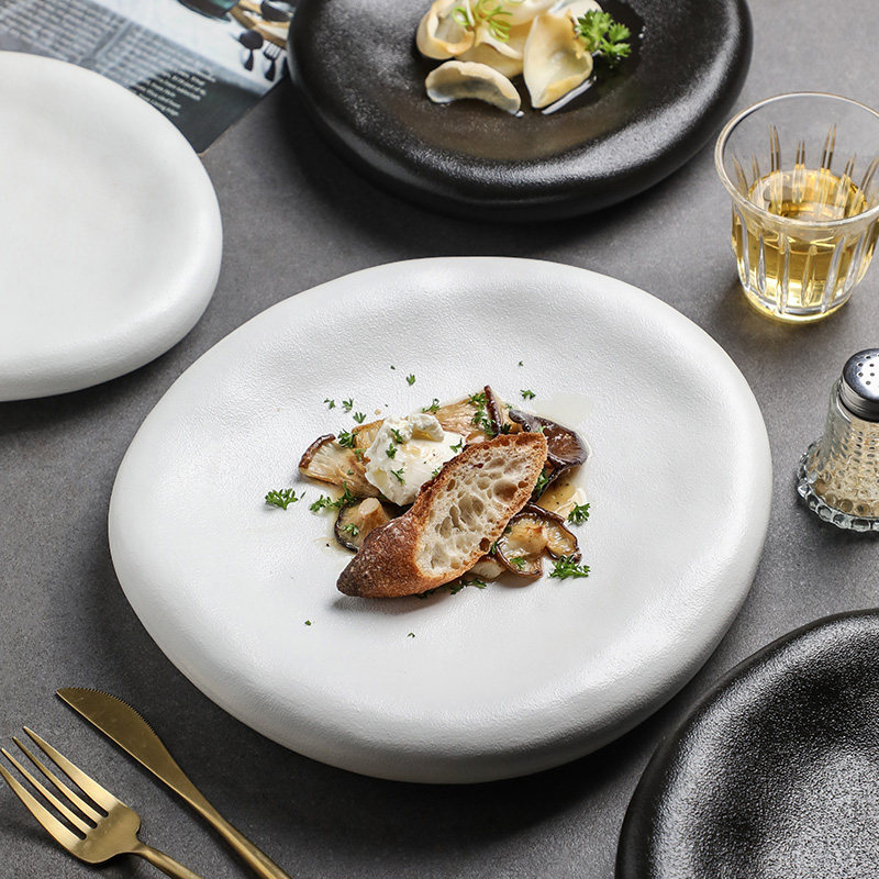 日式陶瓷刺身盘冷菜盘精细西餐盘