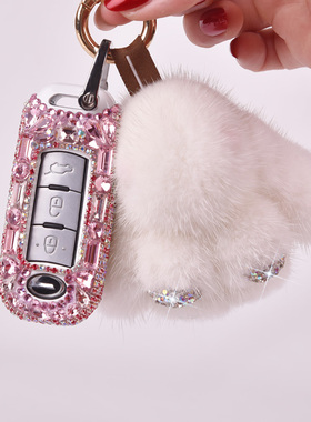 2019款广汽传祺GS4GS5GS8GS3GA6GA3S车gs7传奇GM8钥匙套包扣壳女