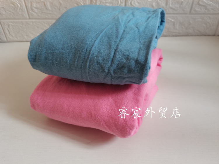 不退换~美国原单秋冬新生婴儿床磨毛床笠纯棉床罩儿童床单床罩