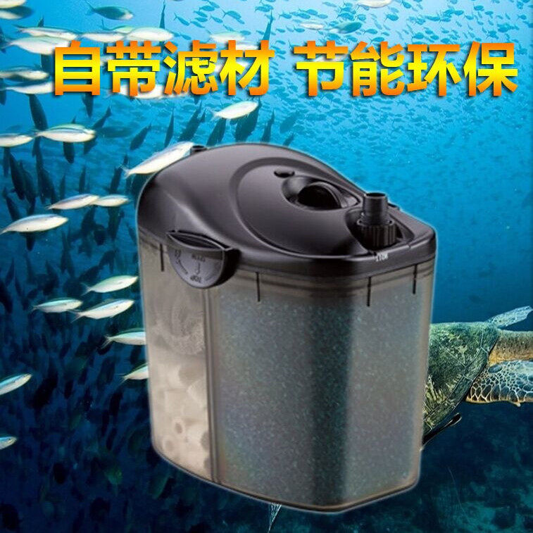 日生CY20迷你小型外置过滤桶鱼缸水龟缸水族箱静音过滤器含滤材