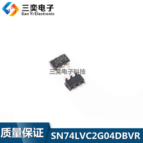 SN74LVC2G04DBVR DBVT 丝印C045 C04K SOT23-6 原装正品 三奕电子