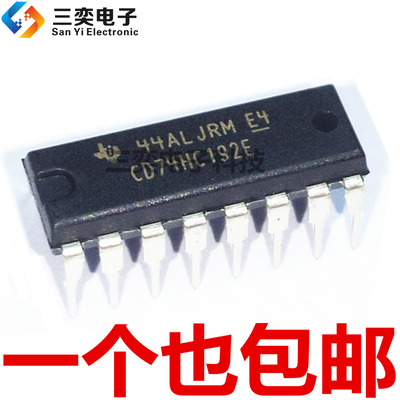CD74HC192E DIP-16直插 逻辑-计数器/除法器IC 原装正品 三奕电子