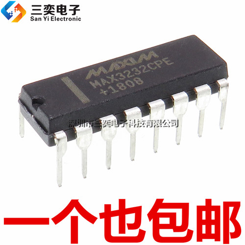 DIP16直插MAX202EEPE 232ECPE 3232EPE CPE IN AEPE ACPE ECN EIN