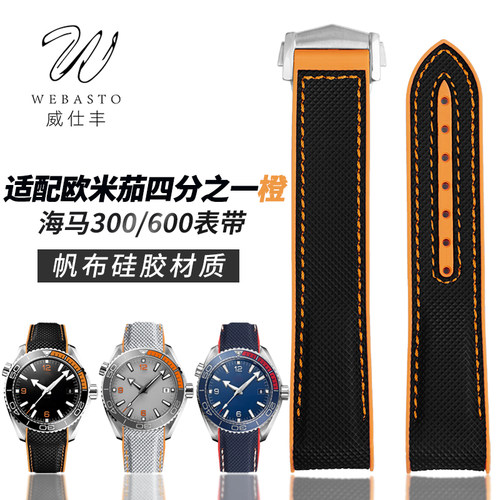 威仕丰硅胶表带高光柔软舒适