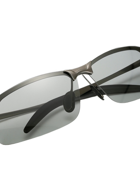 钓鱼眼镜看水底智能男偏光镜变色