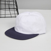 纯棉水洗6片嘻哈帽街头滑板帽拼色棒球帽时尚 潮牌街舞平檐鸭舌帽