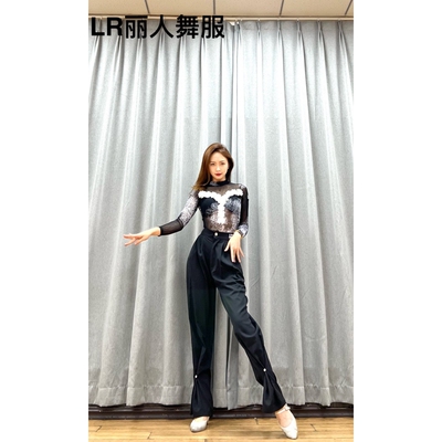 LR舞服047拉丁摩登上衣自带胸