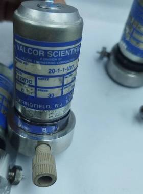 美国VALCOR SCIENTIFIC电磁阀，型号20-1-