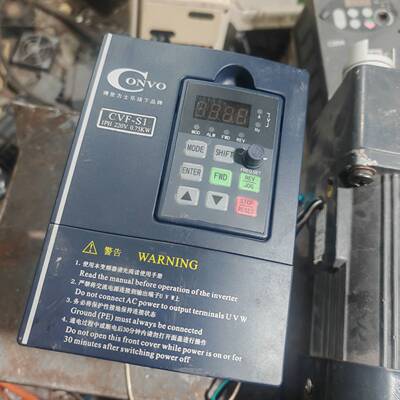 康沃变频器CVF-S1，型号FSCS01.1-0K75-1P