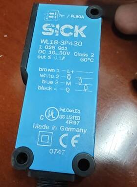 SICK西克光电传感器，型号WL18-3P430，德国制造