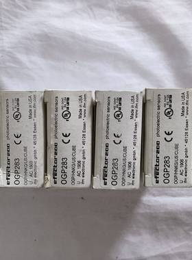 全新易福门ifm光电传感器OGP283，美国制造，质