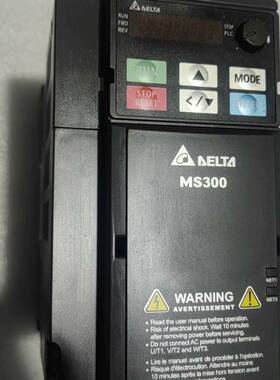 台达MS300系列变频器，型号VFD7A5MS21ANSAA