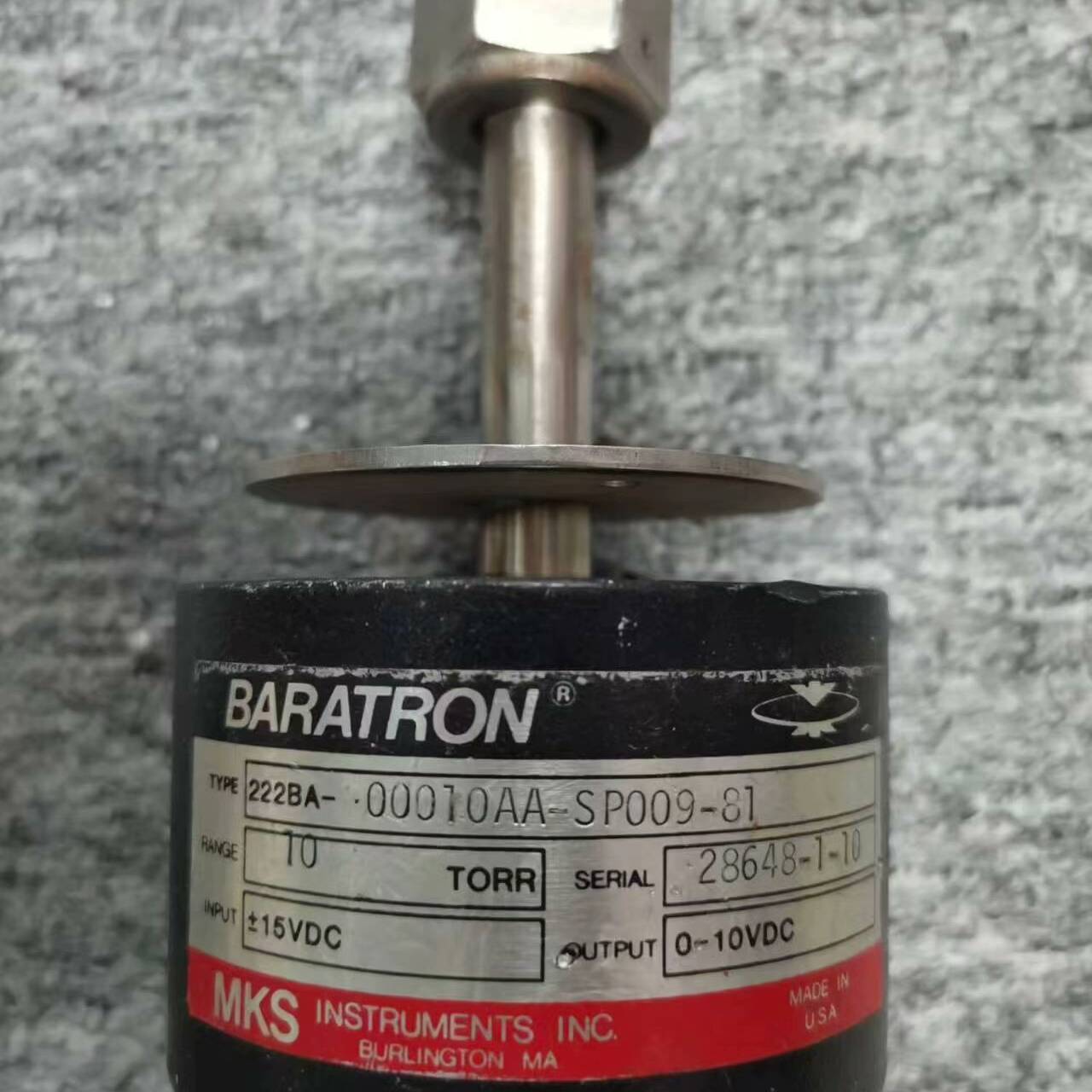 [议价]MKS 222BA-00010AA-SP009-81 Bar