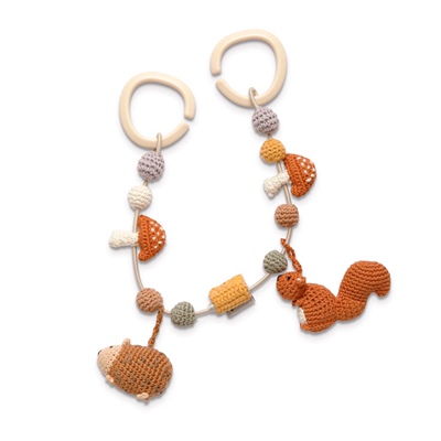 (现货已到)新品Sebra编织nightfall系列婴儿床高端挂件多功能玩具