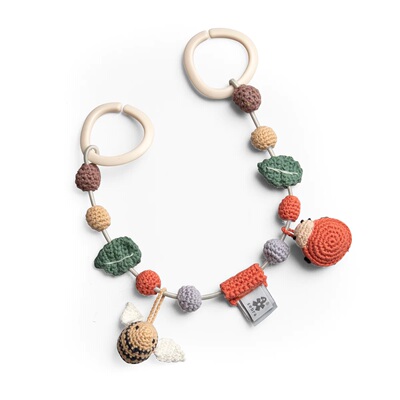 (部分现货)新品Sebra编织tennyToes系列婴儿床高端挂件多功能玩具