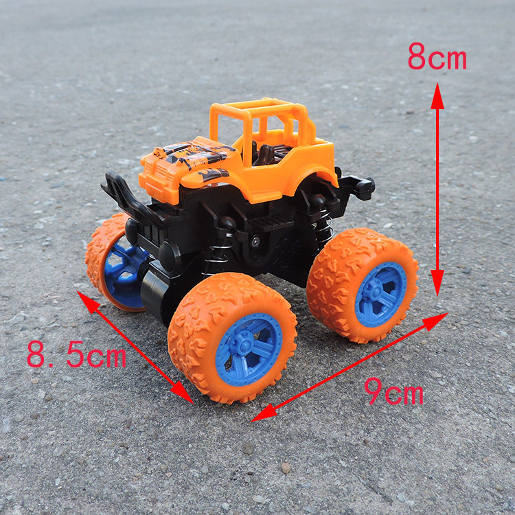 CROSS-BORDER INERTIAL 4WD STUNT SPIN OFF-ROAD VEHICLE MODEL CHILDRENS TOY CAR PLAYGROUND STALL FACTORY DIRECT SUPPLY