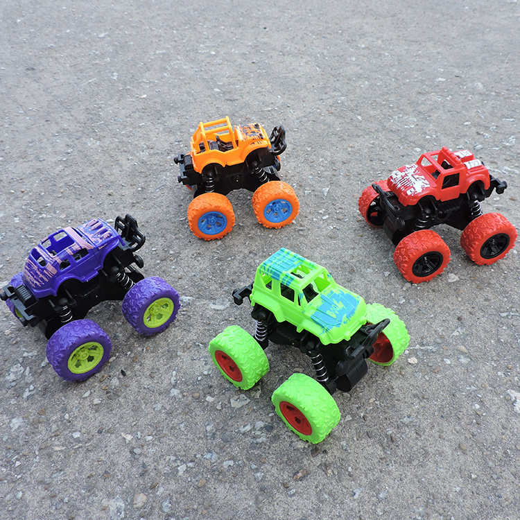 CROSS-BORDER INERTIAL 4WD STUNT SPIN OFF-ROAD VEHICLE MODEL CHILDRENS TOY CAR PLAYGROUND STALL FACTORY DIRECT SUPPLY