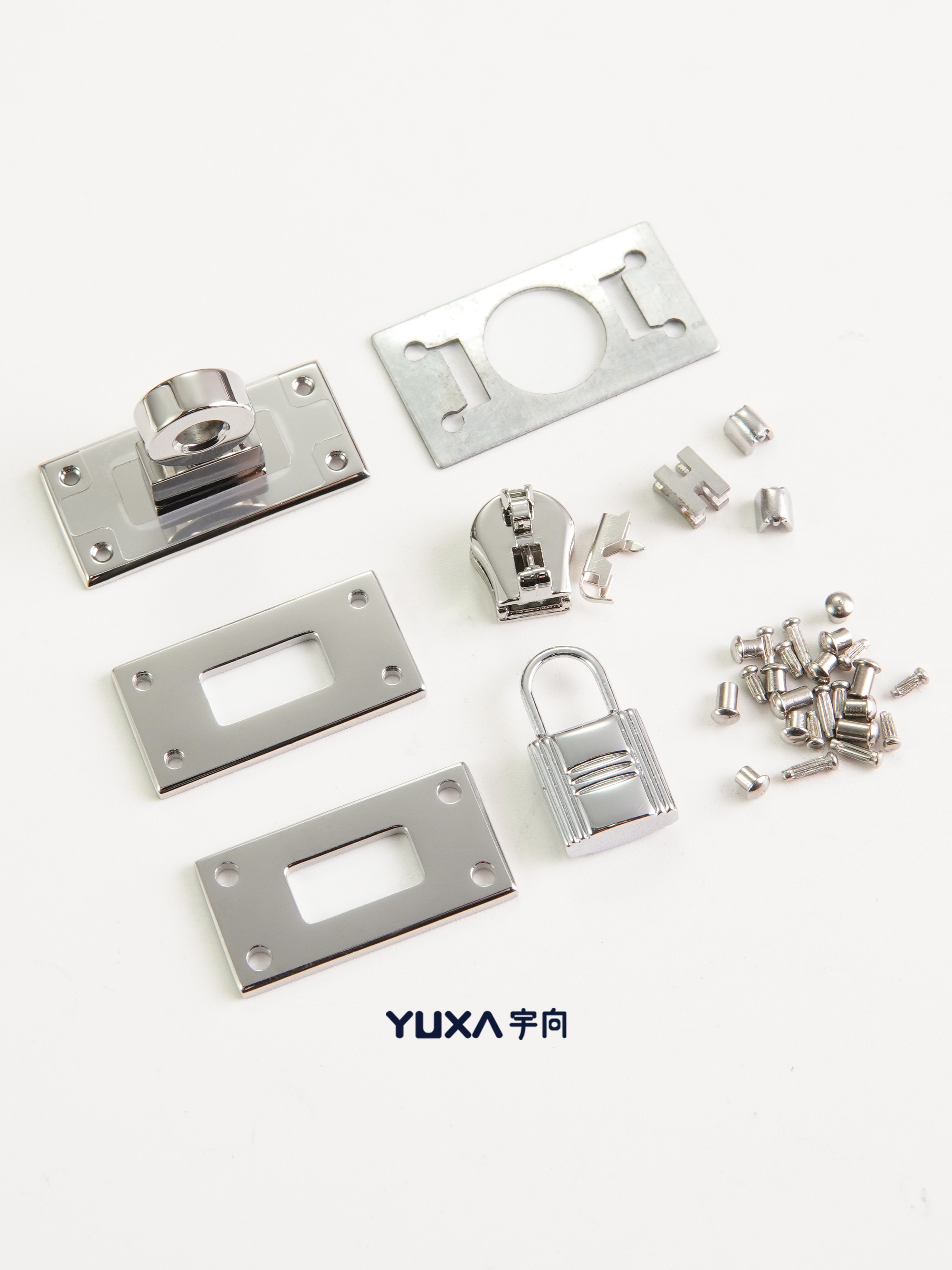 DIY 수제 가죽 가방 금속 액세서리 새로운 스테인레스 스틸 KAILI 지갑 하드웨어 + 버전