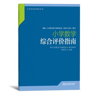 小学数学综合评价指南 小学生综合评价丛书 小学教师教育工作者指导用书 小学综合素质评价理论实践研究指导用书 浙江教育出版社