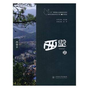 RT69包邮 西盟县云南大学出版社旅游地图图书书籍
