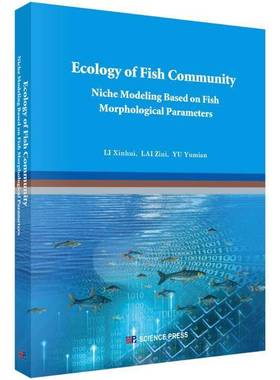 RT69包邮 Ecology of fish community niche modeling based on fish morphological parameters科学出版社自然科学图书书籍