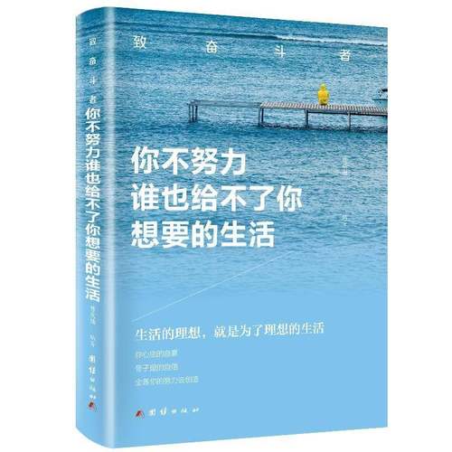 RT69包邮 你不努力谁也给不了你想要的生活团结出版社励志与成功图书书籍
