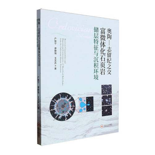 RT69包邮 奥陶—志留纪之交富微体化石页岩储层特征与沉积环境中南大学出版社自然科学图书书籍