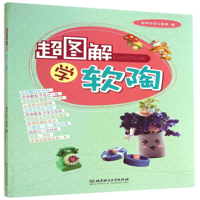 RT69包邮 超图解学软陶北京理工大学出版社生活休闲图书书籍